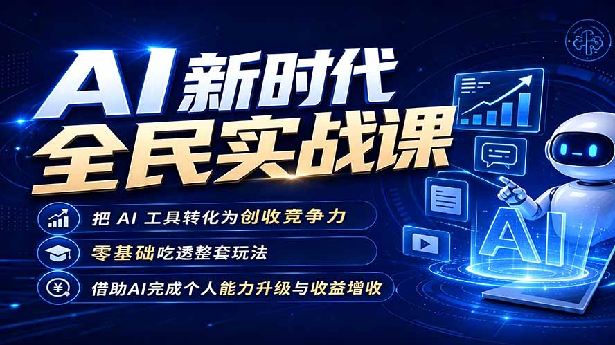 0成本入门！3步用AI工具实现精准引流与