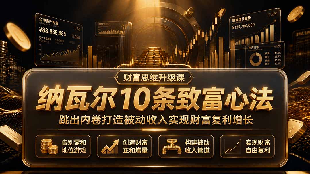 (图1) <a href="https://www.zdlhp.com/remen/9257.html" title="闲鱼" target="_blank">闲鱼</a>引流-纳瓦尔财富哲学核心对比图:左侧地位游戏象征阶梯竞争,右侧财富游戏呈现价值增长曲线