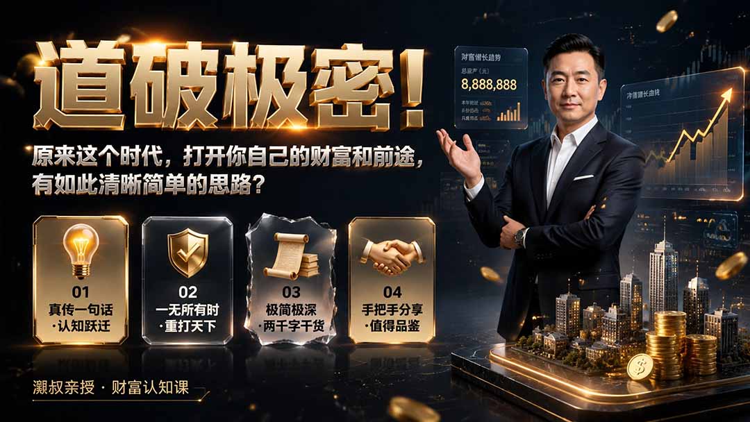 (图2) 闲鱼引流-零基础重建人生路径图解,展示从破局起点到杠杆跃迁的四阶段演进过程