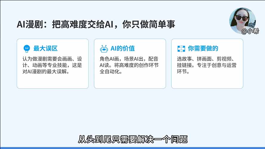 (图3) 闲鱼引流-AI漫剧课程实操界面截图:分镜生成、配音调试与运镜参数设置三合一工作台