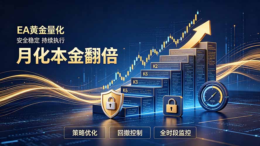 (图1) <a href="https://www.zdlhp.com/remen/9257.html" title="闲鱼" target="_blank">闲鱼</a>引流-EA黄金量化交易系统界面实拍图:显示XAU/USD实时信号与风控参数监控
