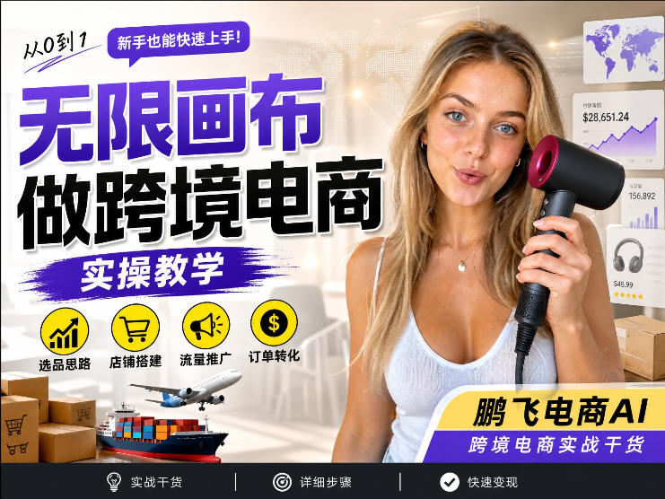 (图1) <a href="https://www.zdlhp.com/remen/9257.html" title="闲鱼" target="_blank">闲鱼</a>引流-AI无线画布生成跨境电商多语种商品视频操作界面截图,含英文/西语双版本预览