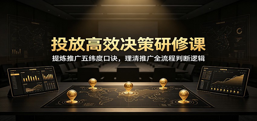 <a href="https://www.zdlhp.com/remen/9257.html" title="闲鱼" target="_blank">闲鱼</a>引流-五维决策口诀教学实景图：讲师在白板前讲解推广决策五大核心维度与对应口诀要点