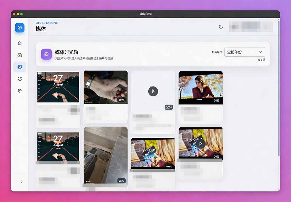 (图5) 闲鱼引流-QzoneArchive数据库结构示意图展示SQLite表关联与加密存储机制