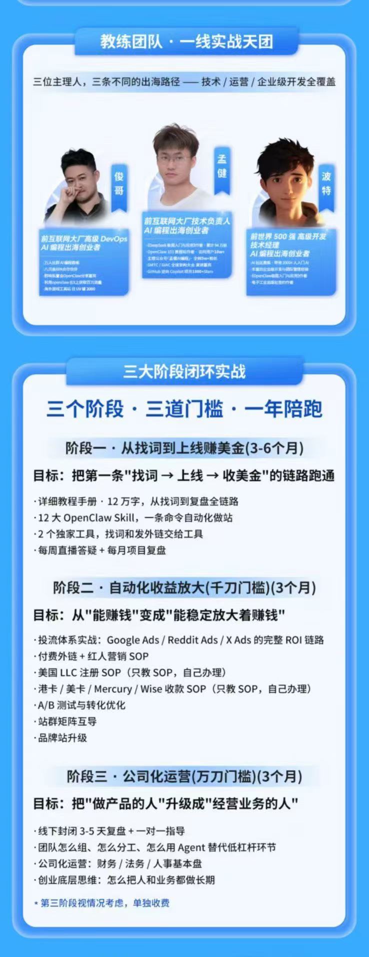 (图4) 闲鱼引流-AI工具站实战教学现场展示多Agent协同建站操作界面与实时效果预览