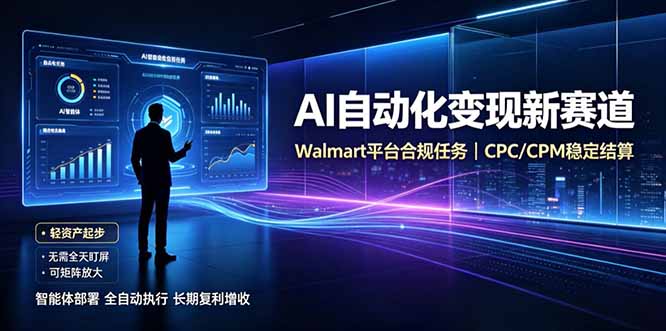 (图1) <a href="https://www.zdlhp.com/remen/9257.html" title="闲鱼" target="_blank">闲鱼</a>引流-AI智能挂机系统界面截图展示自动化广告分发与实时收益看板